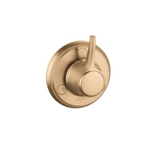 Hansgrohe 15934141 - Ecostat Classic Diverter Trim Trio/Quattro in Brushed Bronze