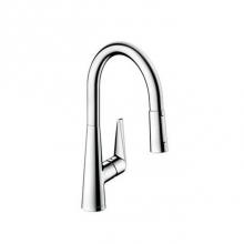 Hansgrohe 72813001 - Talis S HighArc Kitchen Faucet, 2-Spray Pull-Down, 1.75 GPM in Chrome