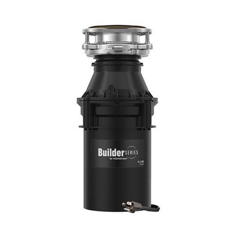 Builder Series - BLD30 Food Waste Disposal with Cord, MAGNADRIVE™ 1/3 HP