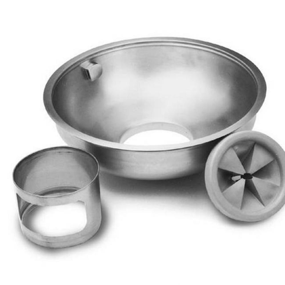 18'' type ''B'' bowl assembly, includes: stainless steel sleeve guar