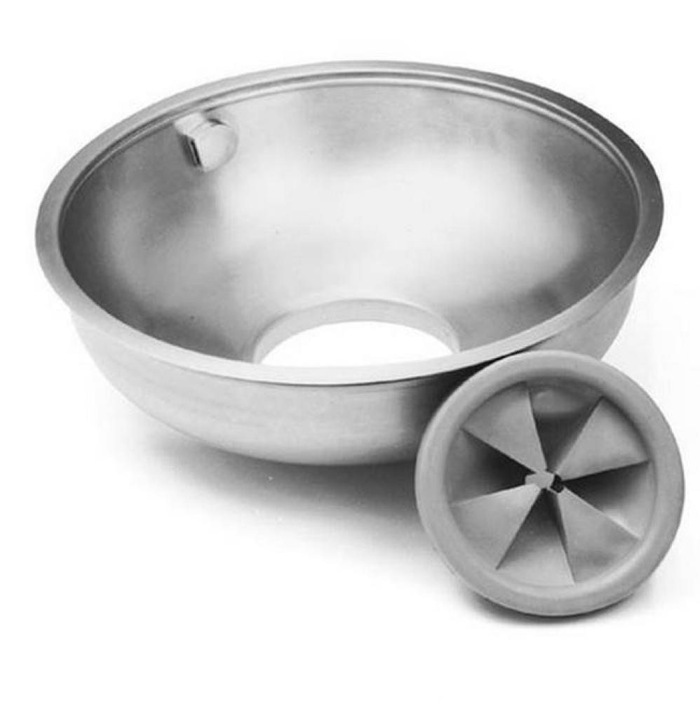 15'' type ''C'' bowl assembly, includes: removable splash baffle, (1
