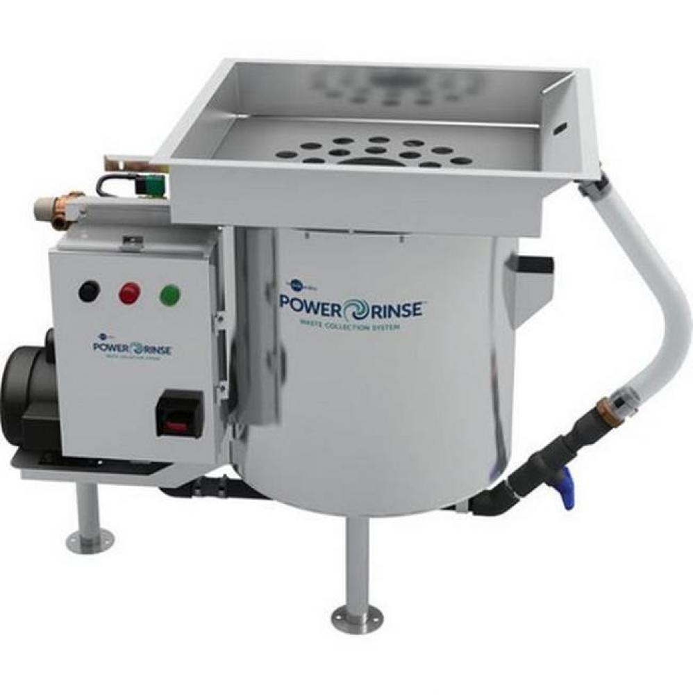 PowerRinse® Standard (Model PRS™) - Complete Waste Collection System Package. Requires only