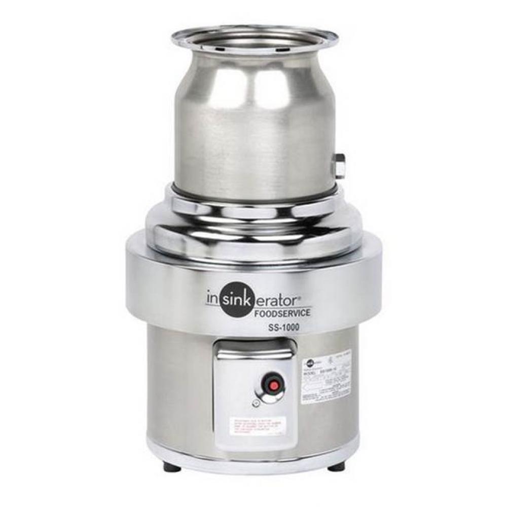 SS-1000™ Complete Disposer Package, with 12'' diameter bowl, 6-5/8'' diamete
