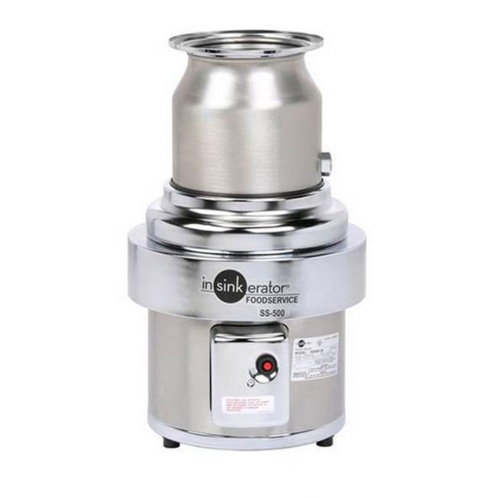 SS-500™ Complete Disposer Package, sink mount system, 6-5/8'' diameter inlet, with No.