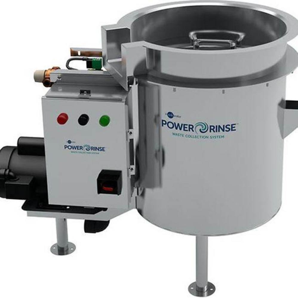 PowerRinse® Trough (Model PRT™) - Complete Waste Collection System Package. Requires only 1