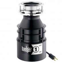 Insinkerator 79029A-ISE - Badger 1 with cord 1/3 HP Food Waste Disposer - Model Number: BADGER 1 W/C