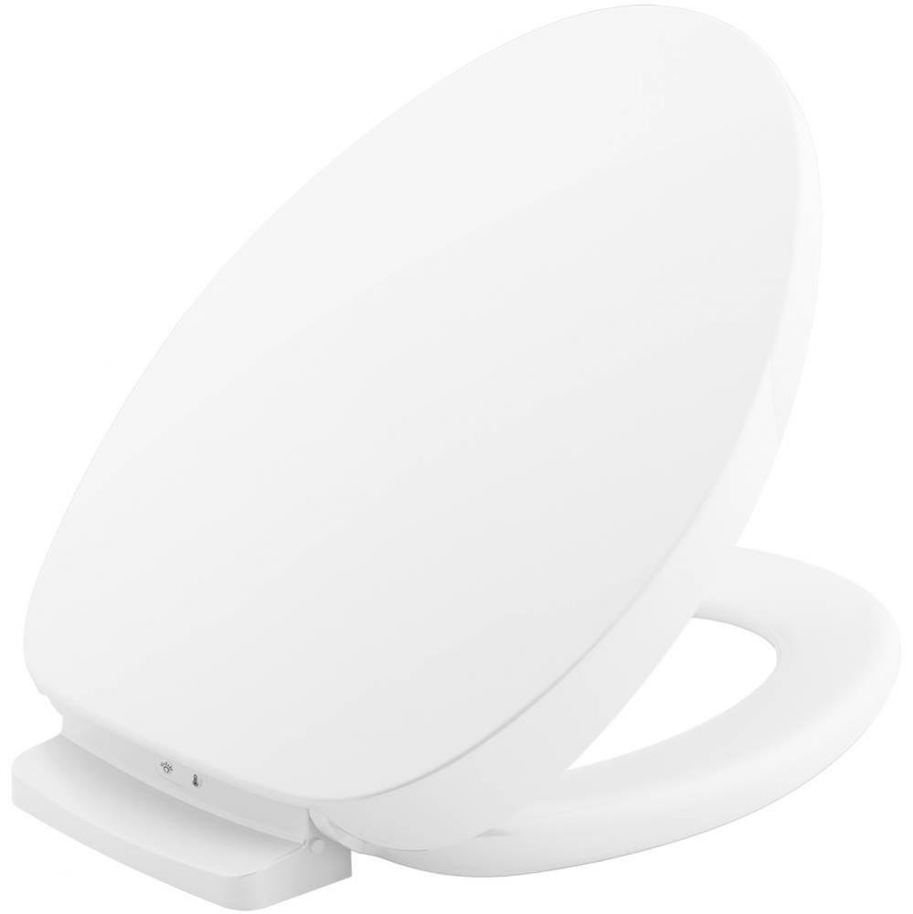 PureWarmth® Quiet-Close™ Heated elongated toilet seat with LED nightlight