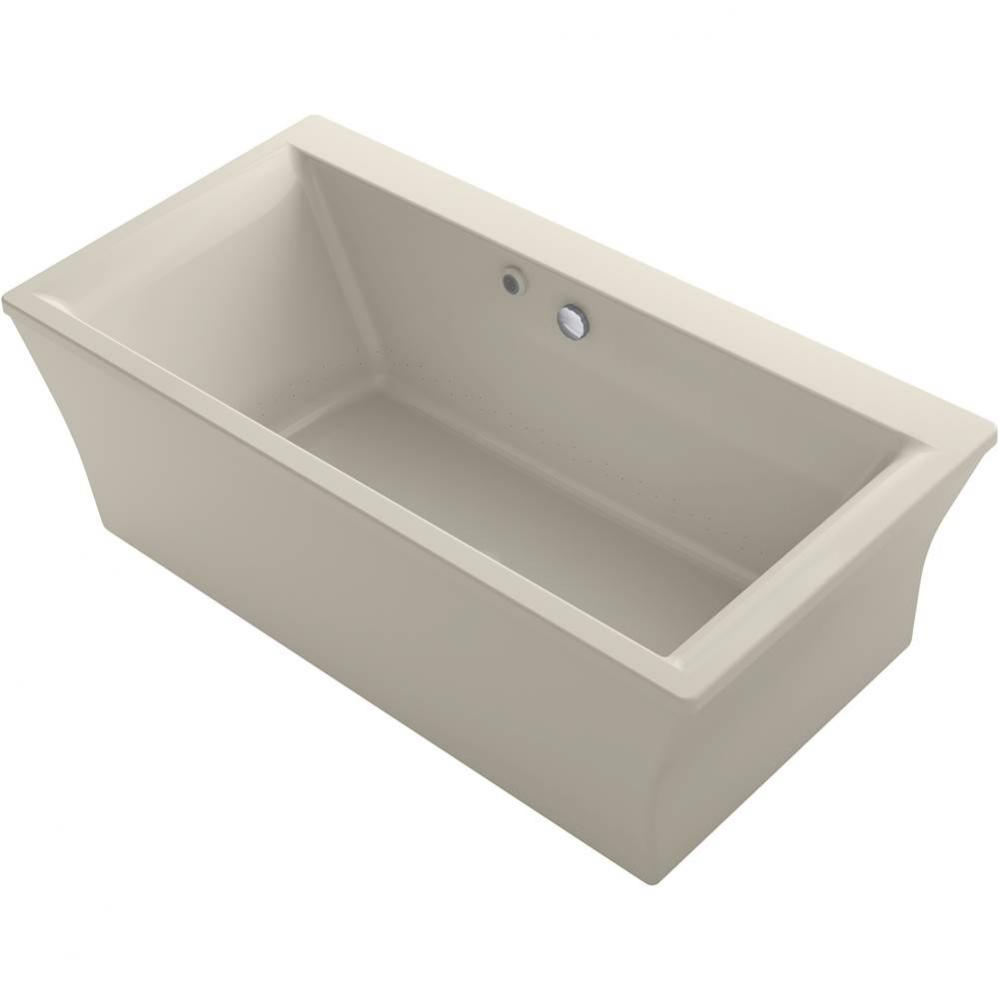 Stargaze® 60'' x 34'' freestanding bath with Bask® heated surface an