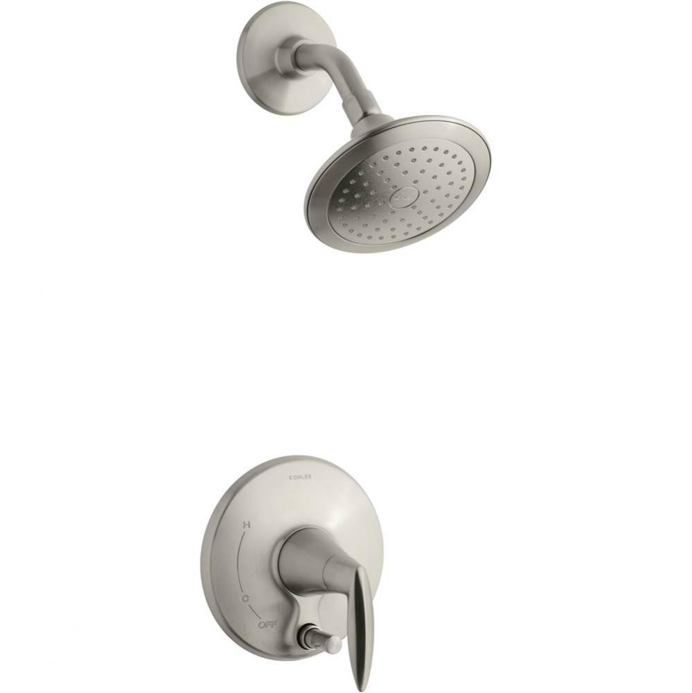 Alteo Rite-temp Shower Trim Set with Push-button Diverter, Less Showerhead