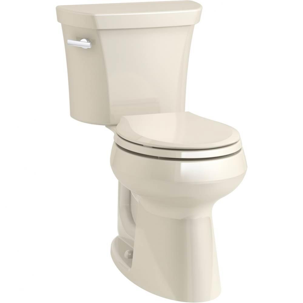 Highline® Comfort Height® Two piece round front 1.28 gpf chair height toilet with insula