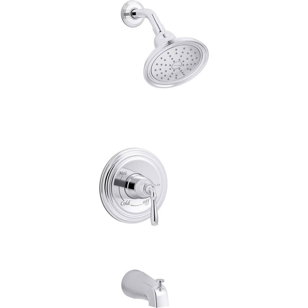 Devonshire® Rite-Temp® bath and shower trim with NPT spout and 1.75 gpm showerhead