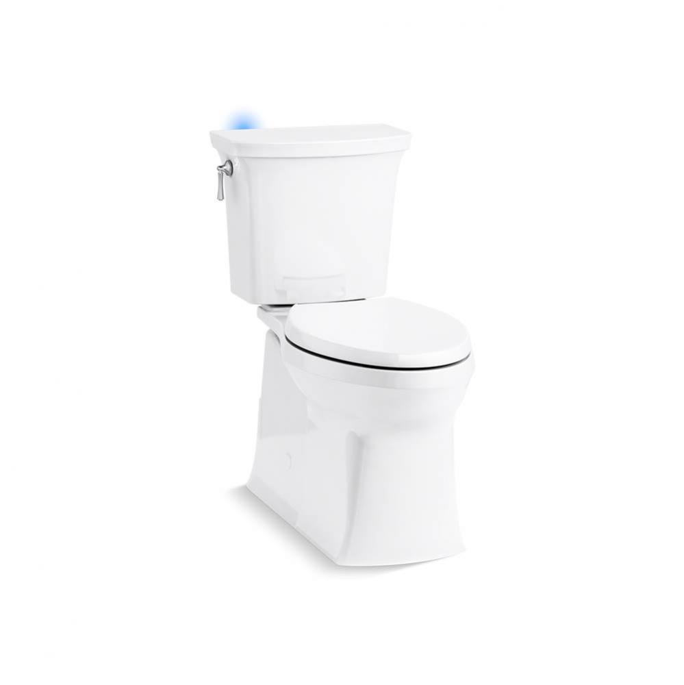 Corbelle Continuous Clean Comfort Height 1.28 GPF Two-Piece Elongated Toilet, Reveal Slow Close Se