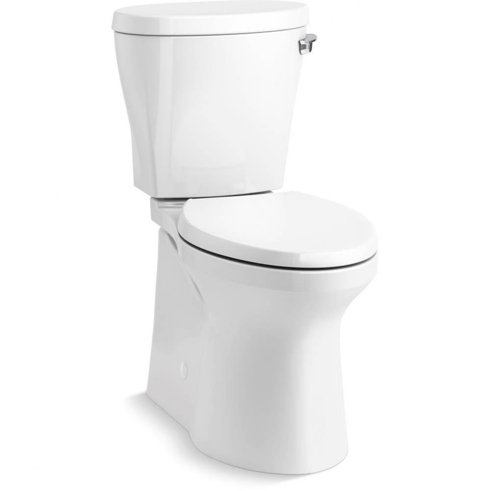Betello® Comfort Height® Two-piece elongated 1.28 gpf chair height toilet with right-han