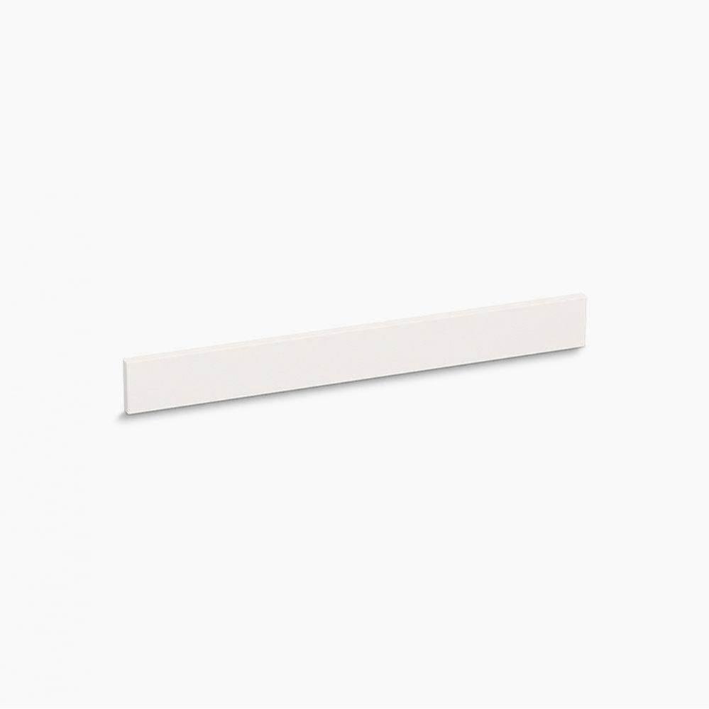 4'' x 36'' quartz backsplash