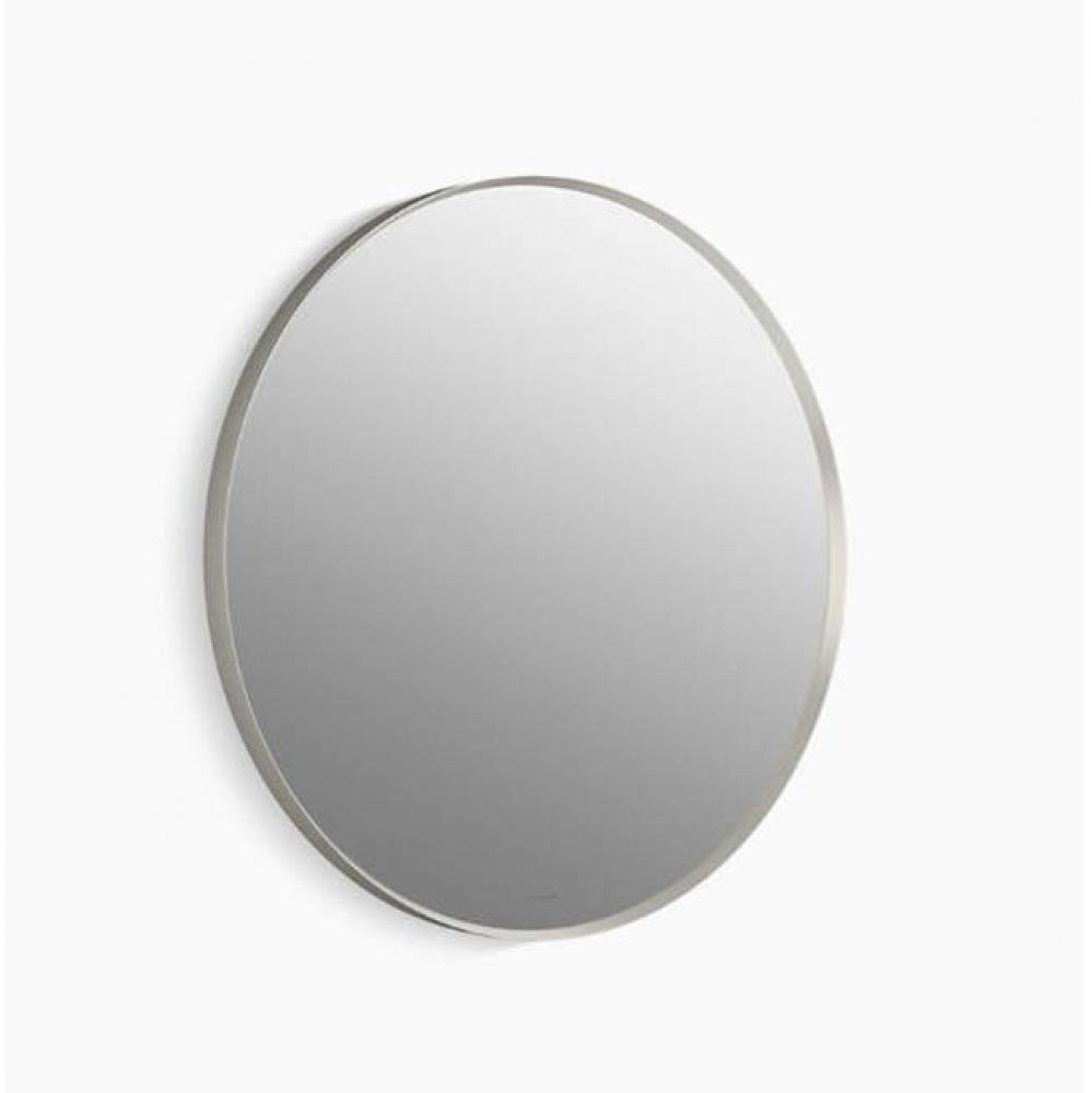 Essential 28'' round framed mirror