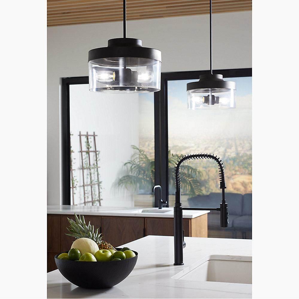 Purist 12-1/2 In. Two-Light Pendant