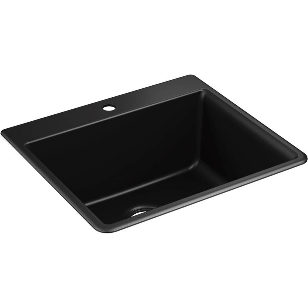 Kennon® 25'' x 22'' x 10-5/8'' Neoroc® top-mount/undermoun