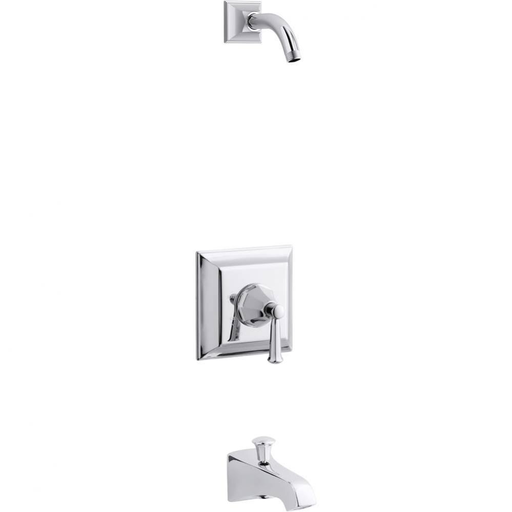 Memoirs® Stately Rite-Temp® bath and shower trim set with lever handle and spout, less s