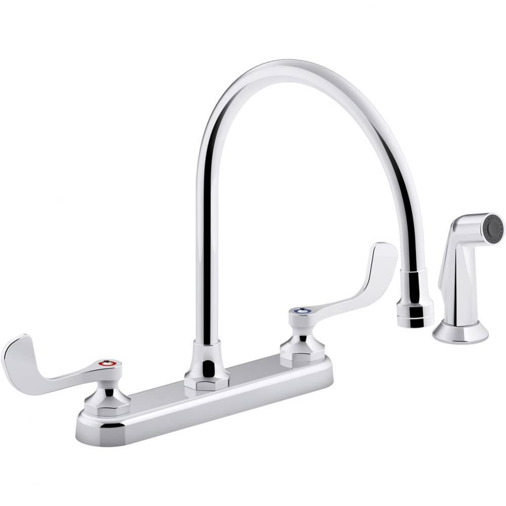 Triton® Bowe® 1.5 gpm kitchen sink faucet with 9-5/16'' gooseneck spout, match