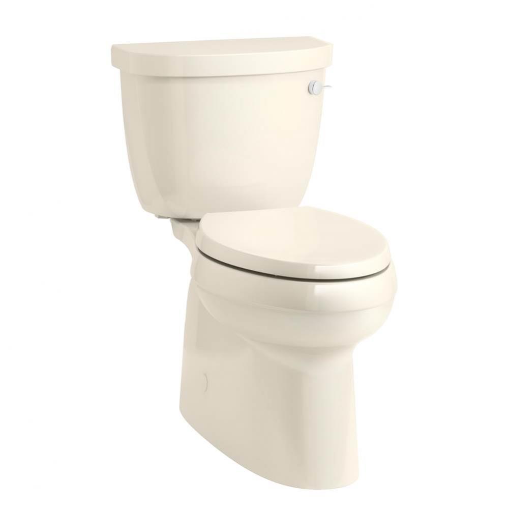 Cimarron® Comfort Height® Two-piece elongated 1.28 gpf chair height toilet with right-ha
