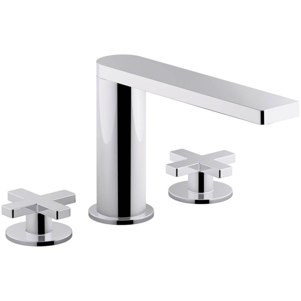 Composed® Widespread bathroom sink faucet with cross handles