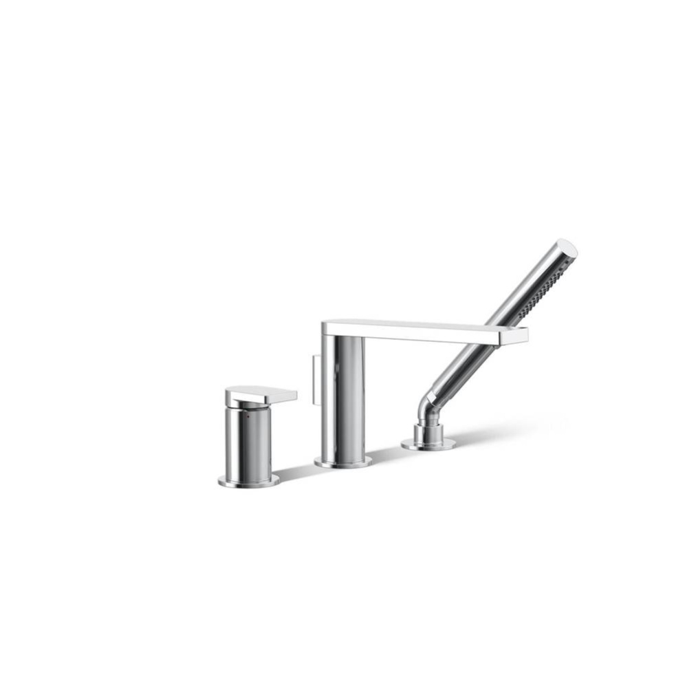 Composed® Deck-mount bath faucet with handshower