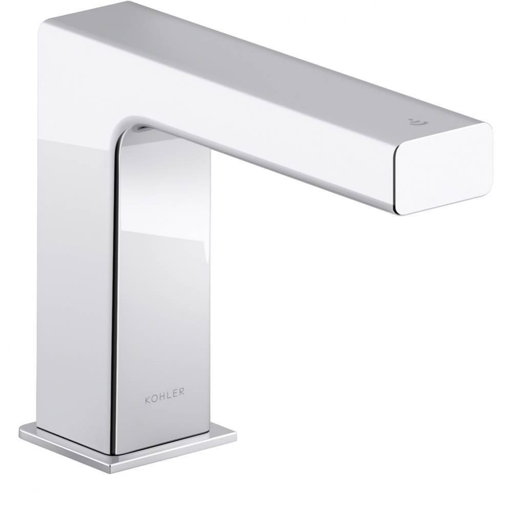 Strayt™ Touchless single-hole lavatory faucet with Kinesis® sensor technology, DC-powered,