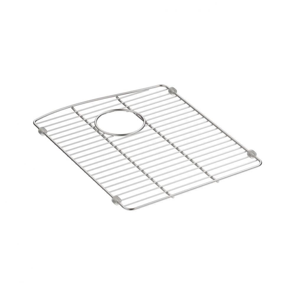 Kennon® Stainless steel sink rack, 13 5/8'' x 16 1/2'', for left-hand bow