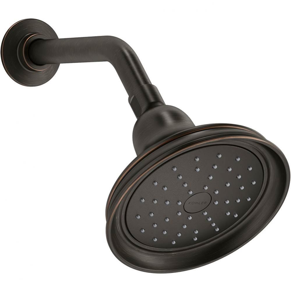 Bancroft® 1.75 gpm single-function showerhead with Katalyst(R) air-induction technology