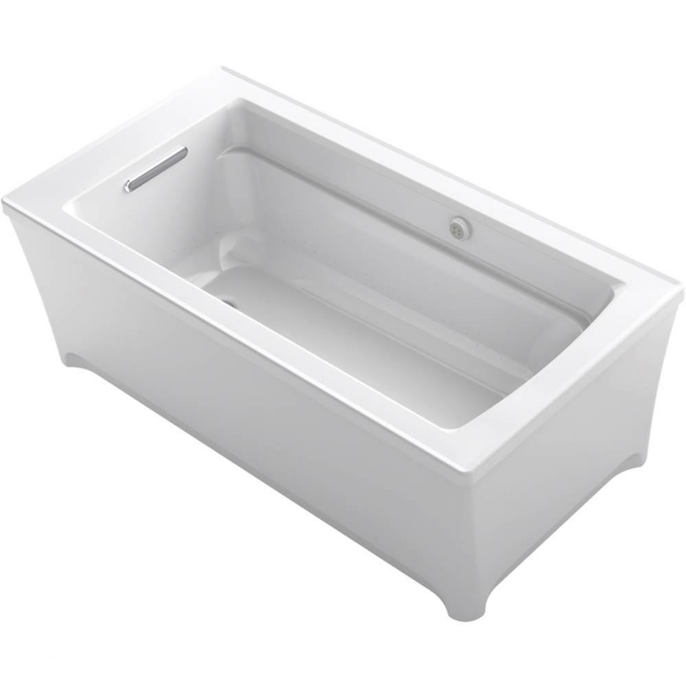 Archer® 61-3/4'' x 31-3/4'' freestanding Heated BubbleMassage™ air bath