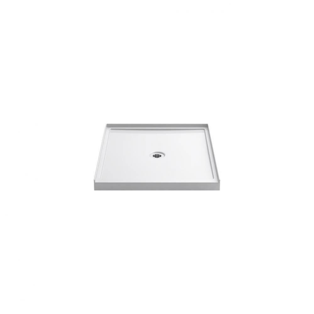 Rely® 36'' x 42'' alcove shower base, center drain