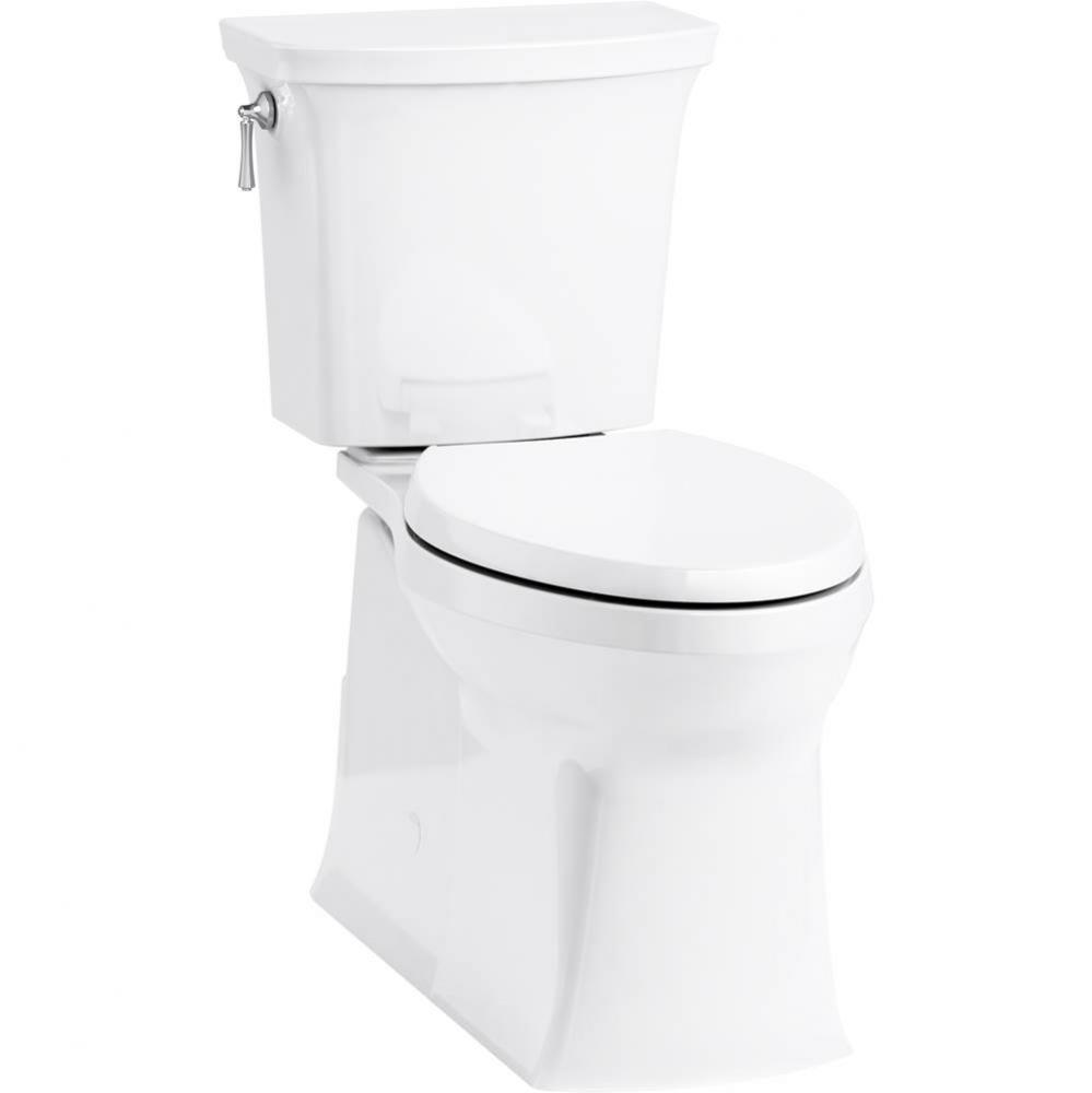 Corbelle Comfort Height Revolution 360 10 in. Rough-In 2-Piece Toilet in White, Cachet Q3 Toilet S