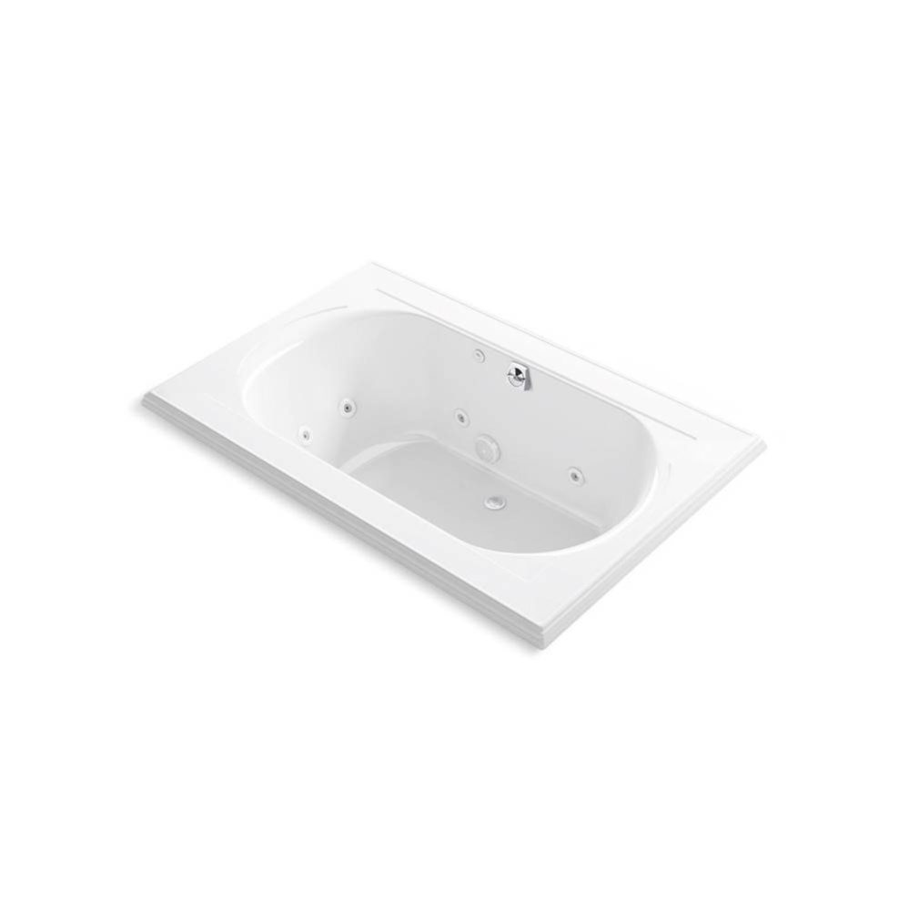 Memoirs® 66'' x 42'' drop-in whirlpool bath