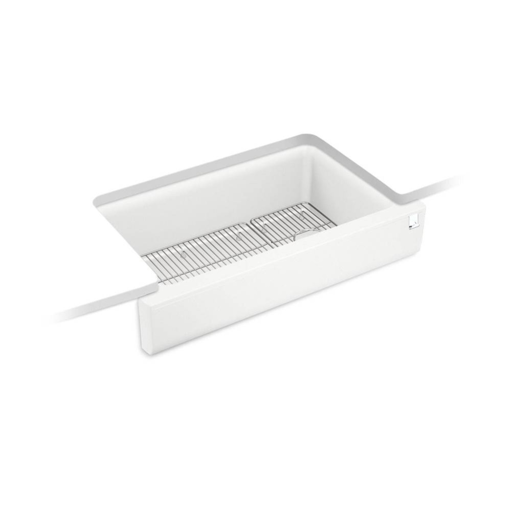 Cairn® Undermount single-bowl farmhouse kitchen sink