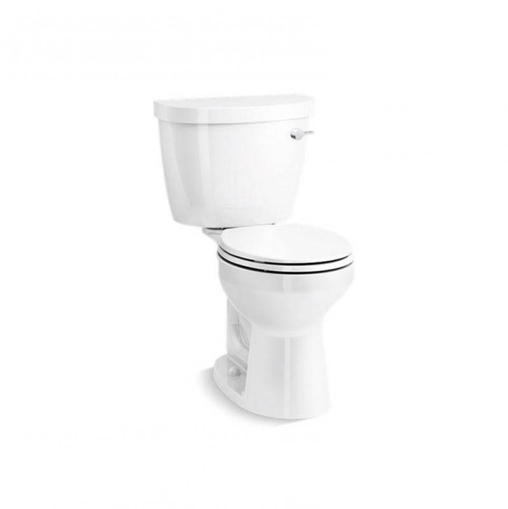 Cimarron® Comfort Height® two piece round front 1.28 gpf chair height toilet