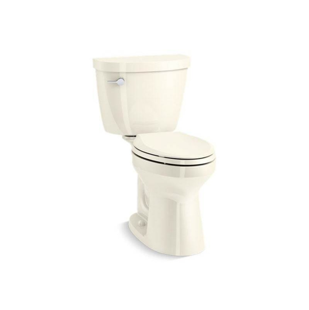 Cimarron® Two-piece elongated toilet, 1.28 gpf