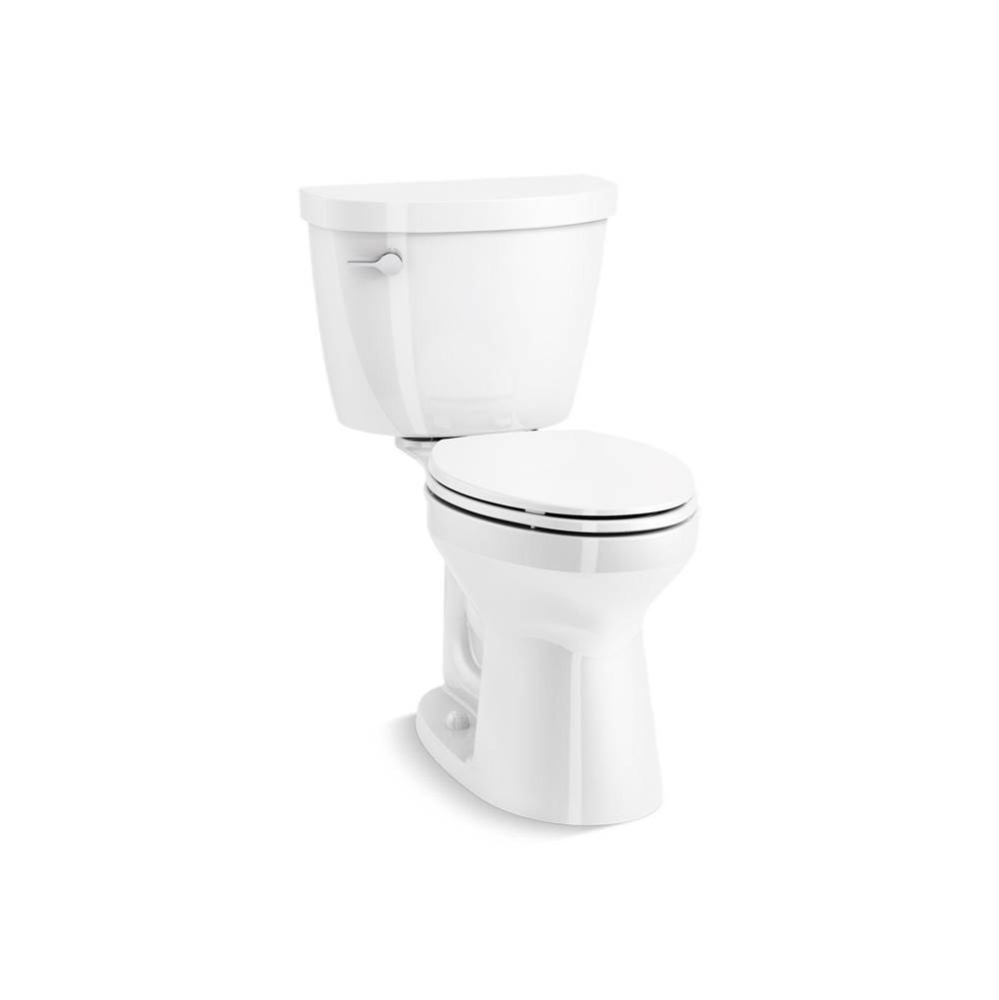 Cimarron® ContinuousClean ST two-piece elongated toilet, 1.28 gpf