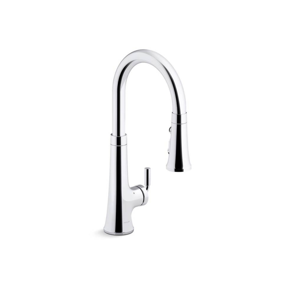 Tone® Touchless pull-down kitchen sink faucet with KOHLER® Konnect™ and three-function