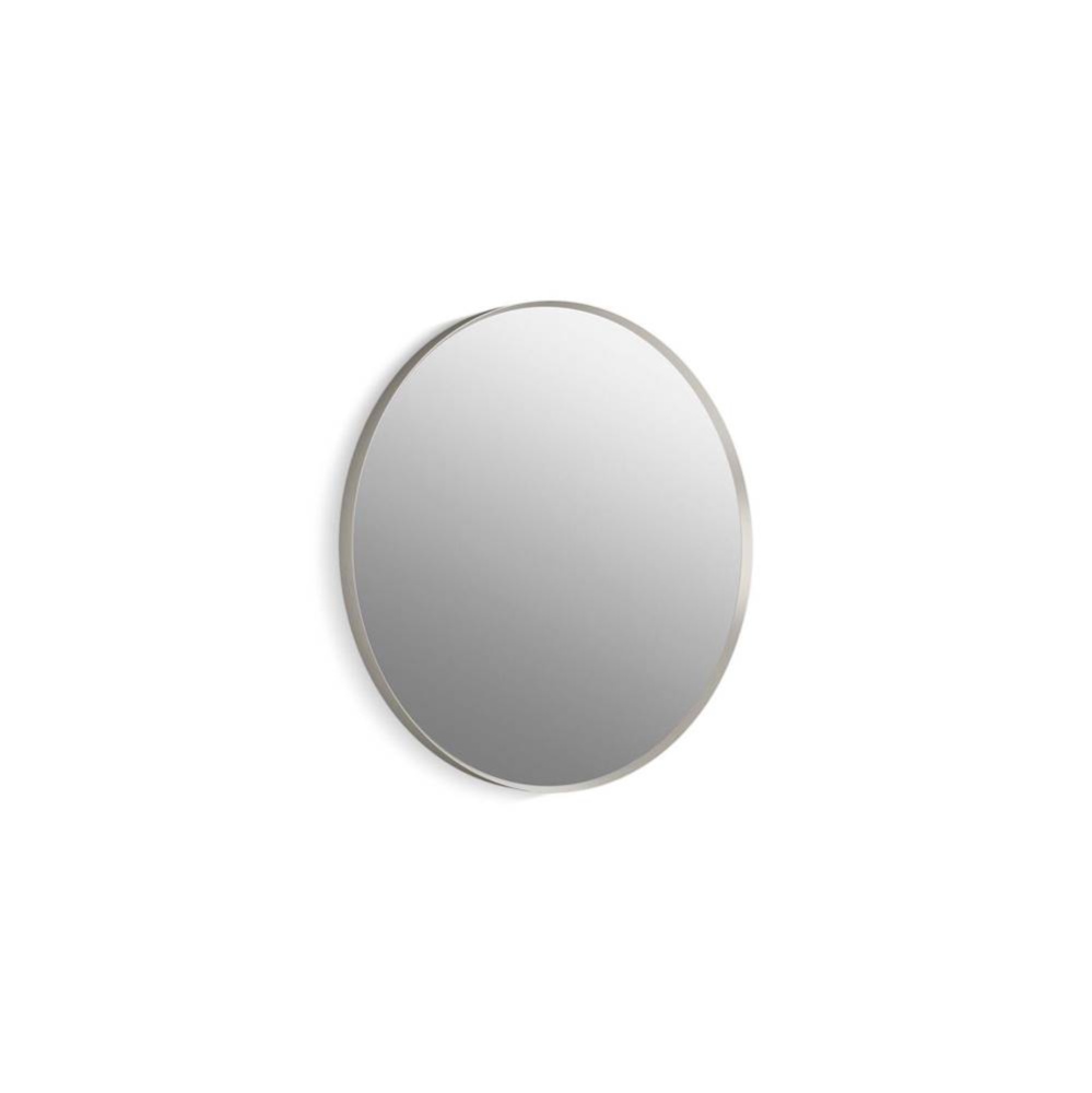 Essential 28'' round framed mirror