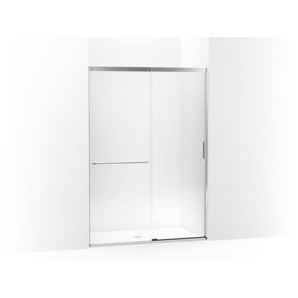 Elate® Sliding shower door, 75-1/2'' H x 50-1/4 - 53-5/8'' W, with heavy