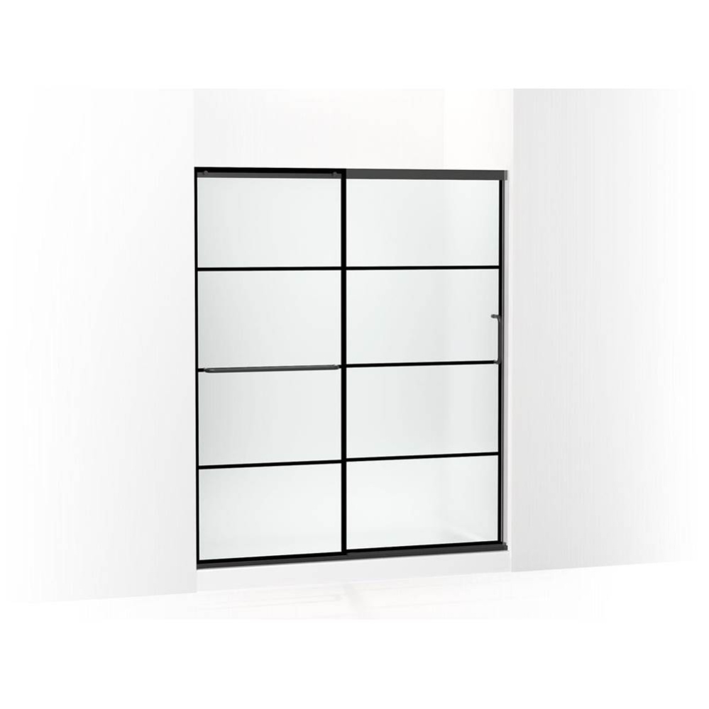 Elate® Sliding shower door, 70-1/2'' H x 56-1/4 - 59-5/8'' W, with 1/4&ap