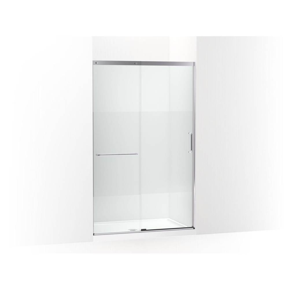Elate® Sliding shower door, 75-1/2'' H x 44-1/4 - 47-5/8'' W, with heavy