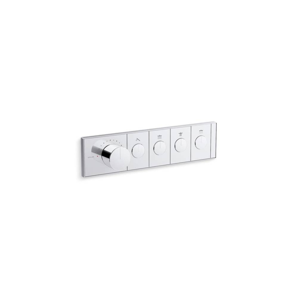 Anthem® Four-outlet recessed mechanical thermostatic valve control