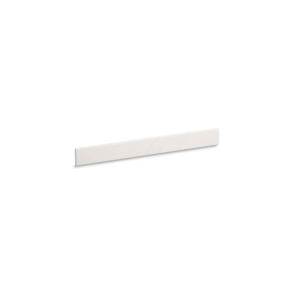 4'' x 36'' quartz backsplash