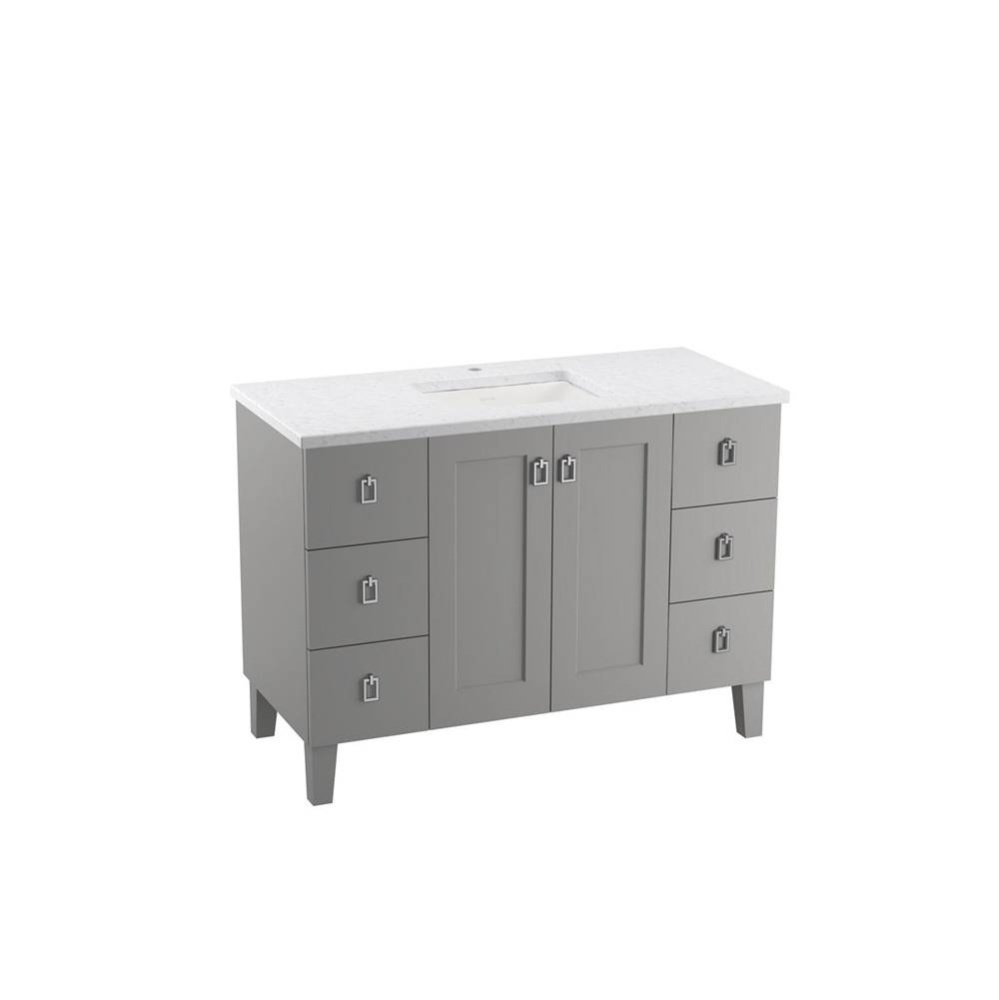 Poplin® 48'' bathroom vanity cabinet