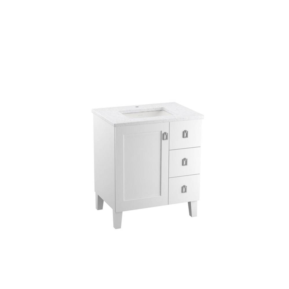 Poplin® 30'' bathroom vanity cabinet