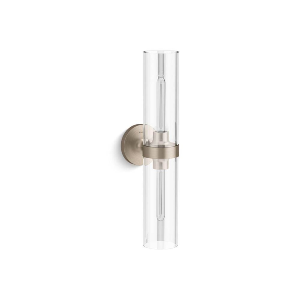 Purist® Two-light sconce