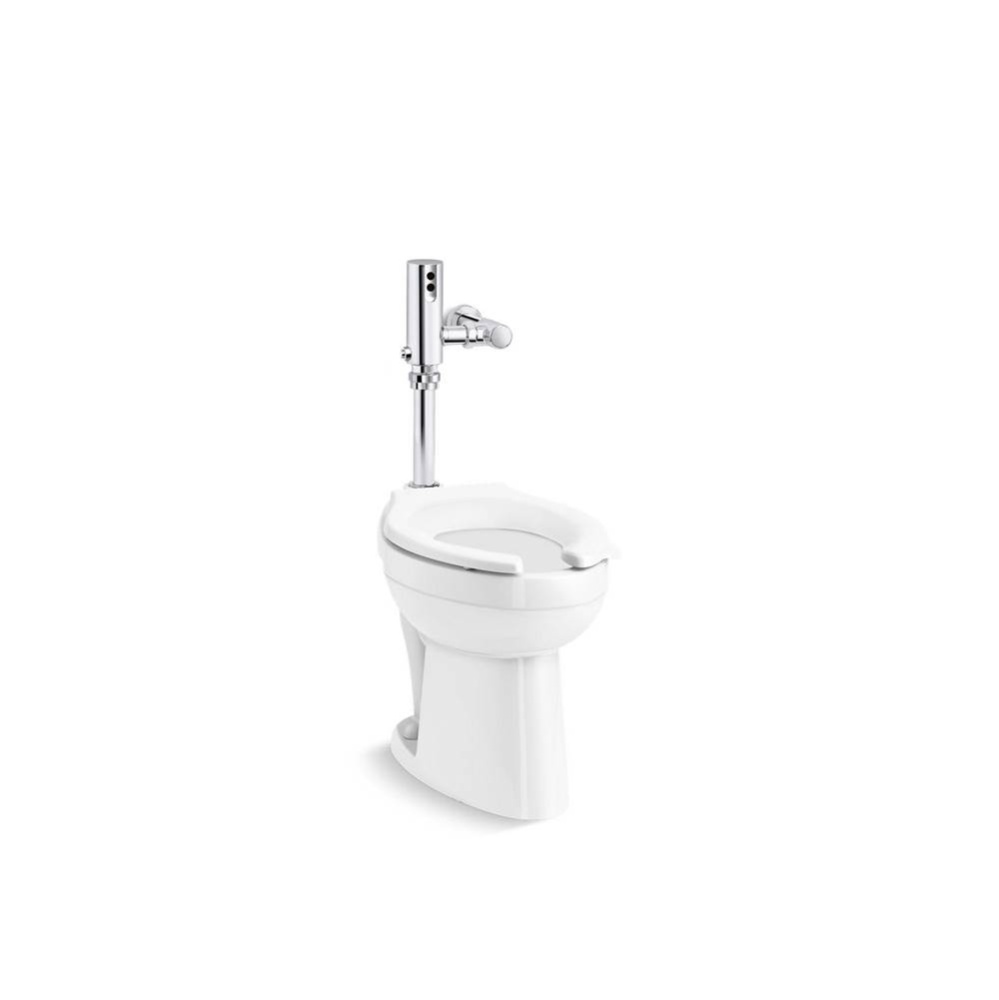 Highcliff™ Ultra Commercial toilet with Mach® Tripoint® touchless DC 1.28 gpf flushome