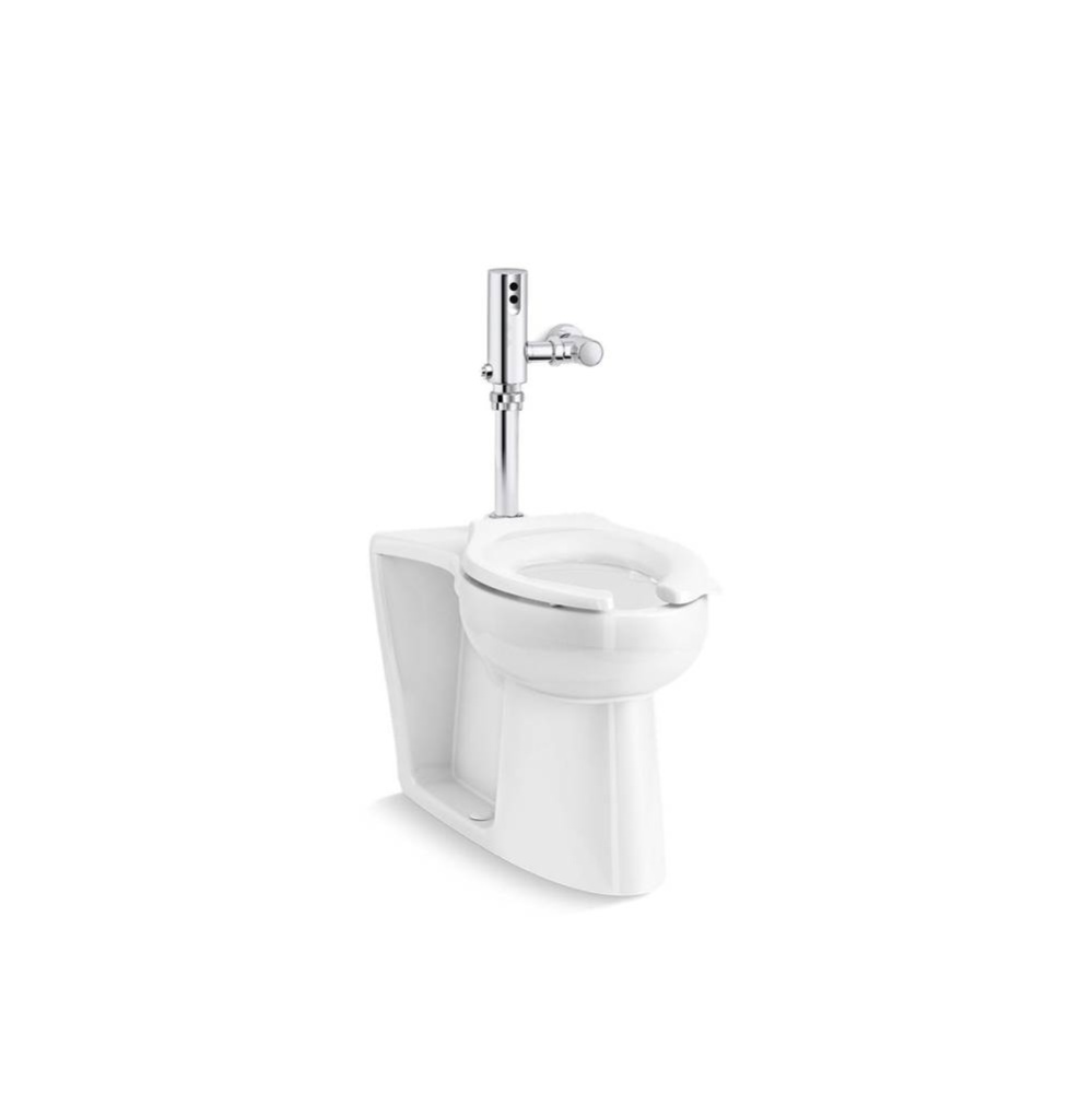 Modflex® Adjust-a-Bowl® Antimicrobial toilet with Mach® Tripoint® touchless 1.