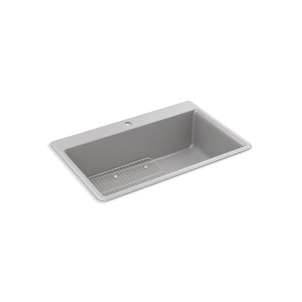 Kennon® 33'' top-/undermount single-bowl kitchen sink